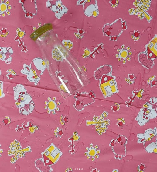 Ryka Premium Waterproof PVC Bedsheet For  Double & Single Bed | Waterproof, Dustproof & Long-Lasting Protection