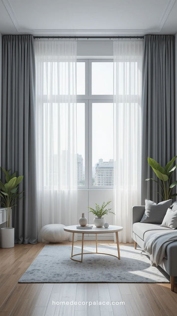 Transparent PVC AC Door Curtain | Dustproof, Waterproof & Cooling Divider for Home