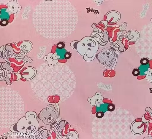 Ryka PVC Waterproof Baby Bedsheet (36x54 Inches) – Soft Printed, Reusable & Leakproof Mattress Protector| Pack Of 1 |