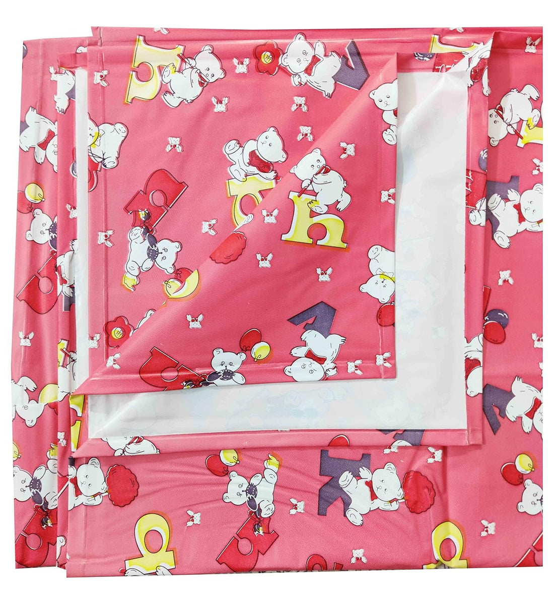 Ryka PVC Waterproof Baby Bedsheet (36x54 Inches) – Soft Printed, Reusable & Leakproof Mattress Protector| Pack Of 1 |