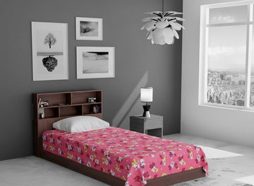 Ryka PVC Waterproof Baby Bedsheet (36x54 Inches) – Soft Printed, Reusable & Leakproof Mattress Protector| Pack Of 1 |