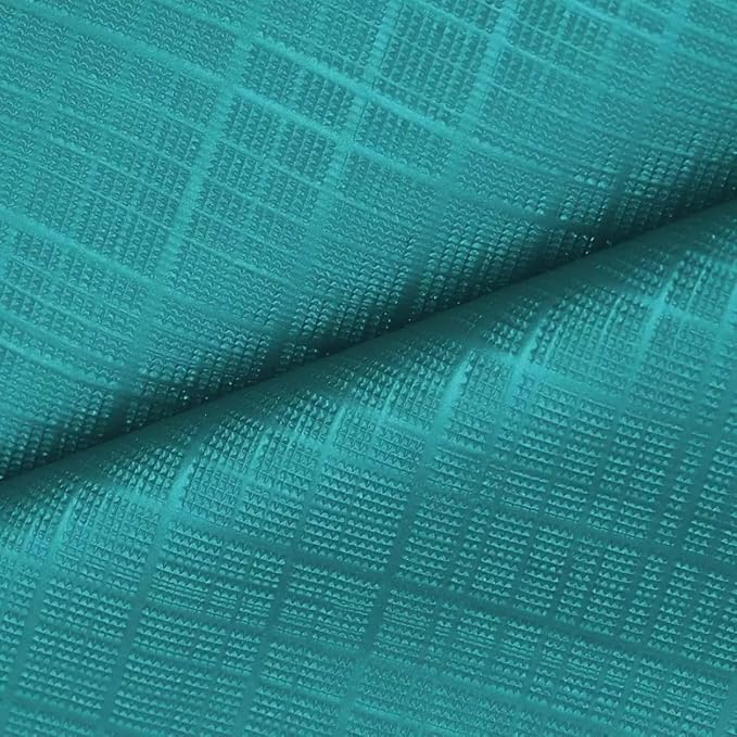 RYKA Double Bed Mattress Protector | Leak Proof Mattress Cover for Bed | Bedsheets Waterproof Cover | 80x80 Inch | Plain Design | Sea Green (Pack of 1)