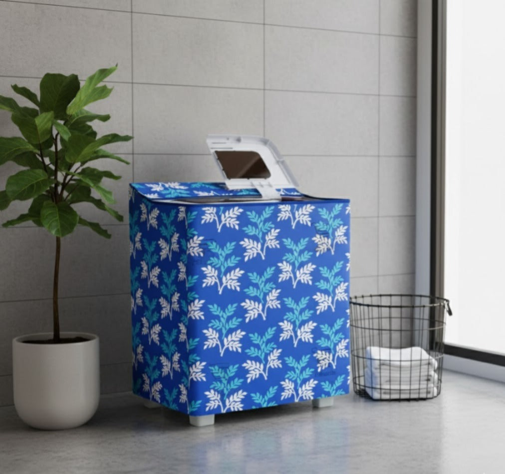 Ryka Semi Automatic Washing Machine Cover 34×32 | Waterproof & Dustproof PVC Protector | Heavy-Duty Outdoor Cover| Pack OF 1
