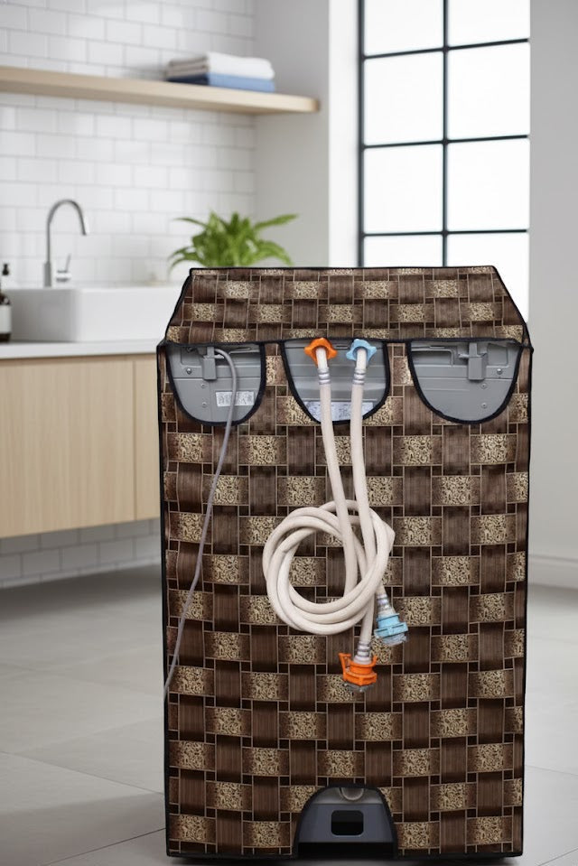 Ryka IFB Washing Machine Cover 34×32 | Waterproof & Dustproof PVC Protector | Heavy-Duty Outdoor Cover | Pack Of 1