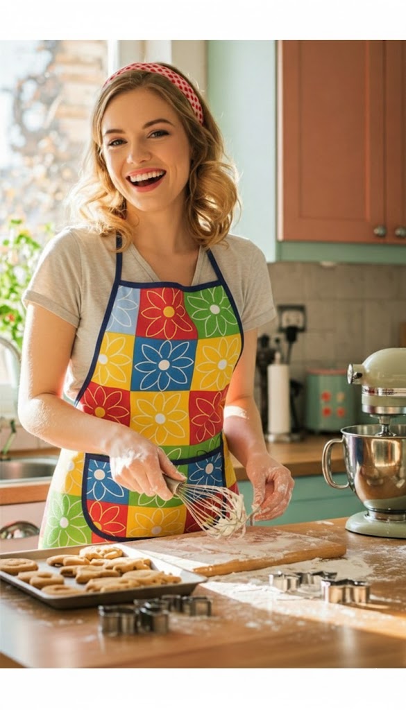 Ryka Kitchen Apron 27.5 x 19 Inches | Waterproof & Oil-Resistant Cooking Apron for Men & Women | Adjustable Neck Strap | Home, Restaurant & BBQ Use |Pack Of 1