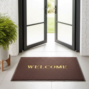 Premium Anti-Slip Doormat for Home Entrance | Soft, Durable & Washable Floor Mat for Indoor & Outdoor Use | pack of o