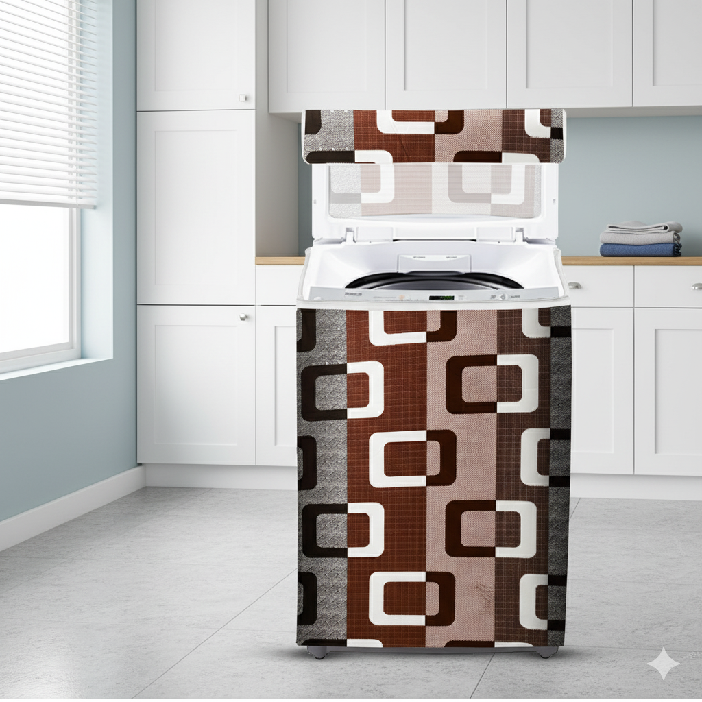 Ryka Premium Waterproof Washing Machine Cover | Dustproof & Sun-Resistant | Front/Top Load Fully Automatic Washing Machine Protector