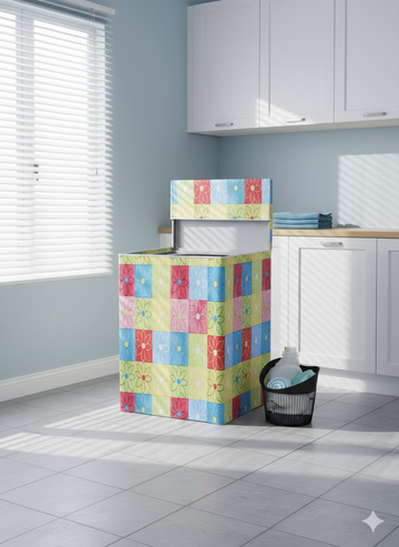 Ryka Premium Waterproof Washing Machine Cover | Dustproof & Sun-Resistant | Front/Top Load Fully Automatic Washing Machine Protector