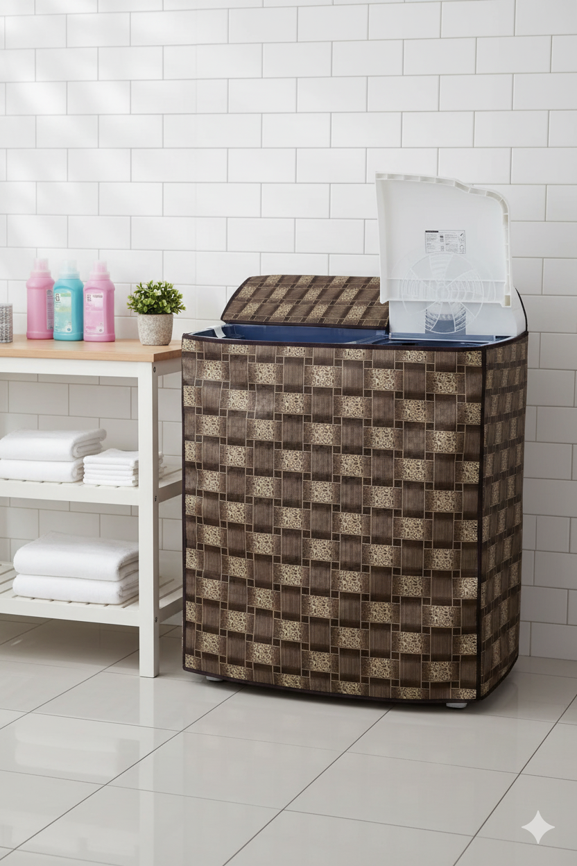 Ryka Premium Waterproof Washing Machine Cover | Dustproof & Sun-Resistant | Front/Top Load Fully Automatic Washing Machine Protector