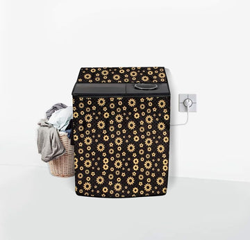 Ryka Semi Automatic Washing Machine Cover 34×32 | Waterproof & Dustproof PVC Protector | Heavy-Duty Outdoor Cover| Pack OF 1