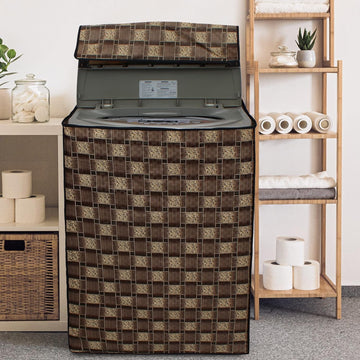 Ryka Semi Automatic Washing Machine Cover 34×32 | Waterproof & Dustproof PVC Protector | Heavy-Duty Outdoor Cover| Pack OF 1