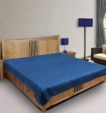 Ryka Premium Waterproof PVC Elastic Bedsheet For  Double & Single Bed | Waterproof, Dustproof & Long-Lasting Protection