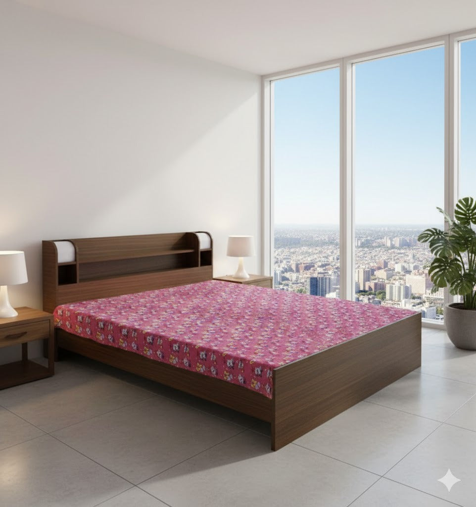 Ryka Premium Waterproof PVC Bedsheet for Crib Mattress | Baby Bed Protector | Soft, Durable & Easy to Clean.PVC Bed Cover for Baby | PVC Bedsheet for Double & Single Bed | Waterproof, Dustproof & Long-Lasting Protection