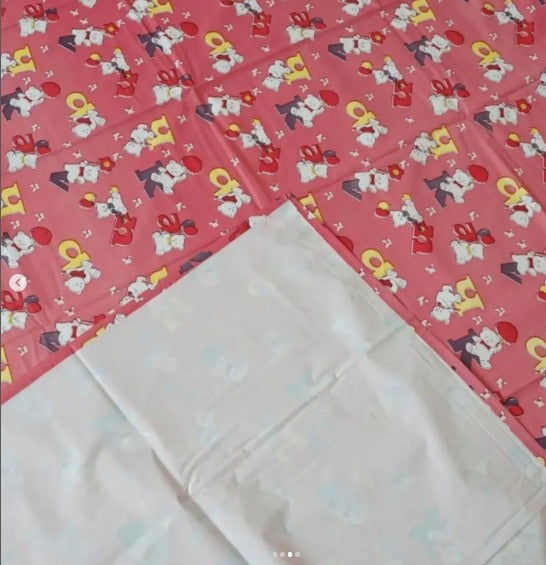 Ryka Premium Waterproof PVC Bedsheet for Crib Mattress | Baby Bed Protector | Soft, Durable & Easy to Clean.PVC Bed Cover for Baby | PVC Bedsheet for Double & Single Bed | Waterproof, Dustproof & Long-Lasting Protection