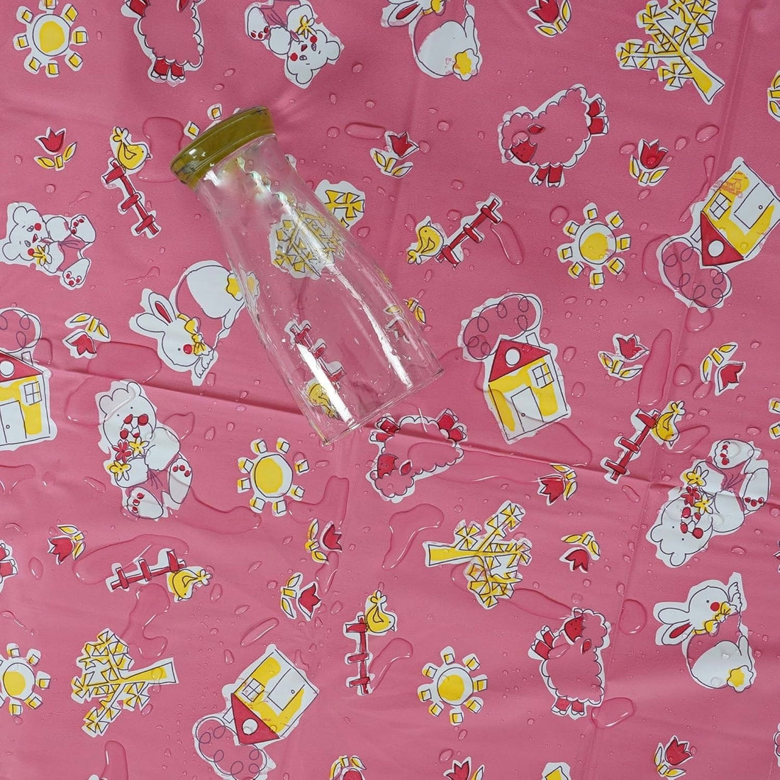 Ryka Premium Waterproof PVC Bedsheet for Crib Mattress | Baby Bed Protector | Soft, Durable & Easy to Clean.PVC Bed Cover for Baby | PVC Bedsheet for Double & Single Bed | Waterproof, Dustproof & Long-Lasting Protection