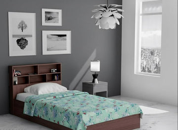 Ryka PVC Waterproof Baby Bedsheet (36x54 Inches) – Soft Printed, Reusable & Leakproof Mattress Protector| Pack Of 1 |