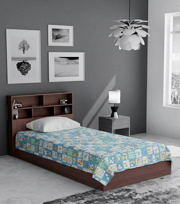 Ryka PVC Waterproof Baby Bedsheet (36x54 Inches) – Soft Printed, Reusable & Leakproof Mattress Protector| Pack Of 1 |