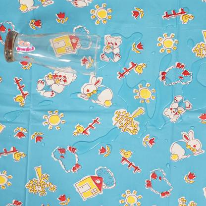 Ryka Premium Waterproof PVC Bedsheet for Crib Mattress | Baby Bed Protector | Soft, Durable & Easy to Clean.PVC Bed Cover for Baby | PVC Bedsheet for Double & Single Bed | Waterproof, Dustproof & Long-Lasting Protection