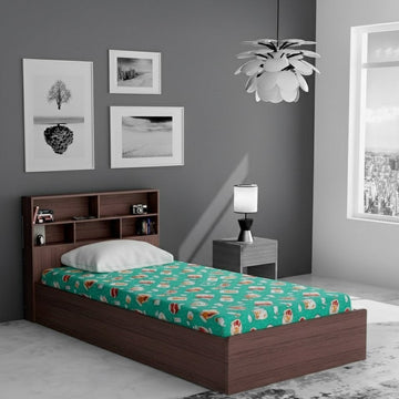 Ryka PVC Waterproof Baby Bedsheet (36x54 Inches) – Soft Printed, Reusable & Leakproof Mattress Protector| Pack Of 1 |