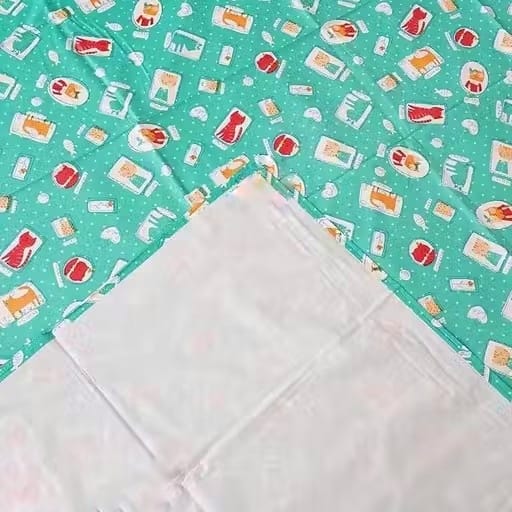 Ryka PVC Waterproof Baby Bedsheet (36x54 Inches) – Soft Printed, Reusable & Leakproof Mattress Protector| Pack Of 1 |