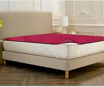 Ryka Premium Waterproof PVC Elastic Bedsheet For  Double & Single Bed | Waterproof, Dustproof & Long-Lasting Protection