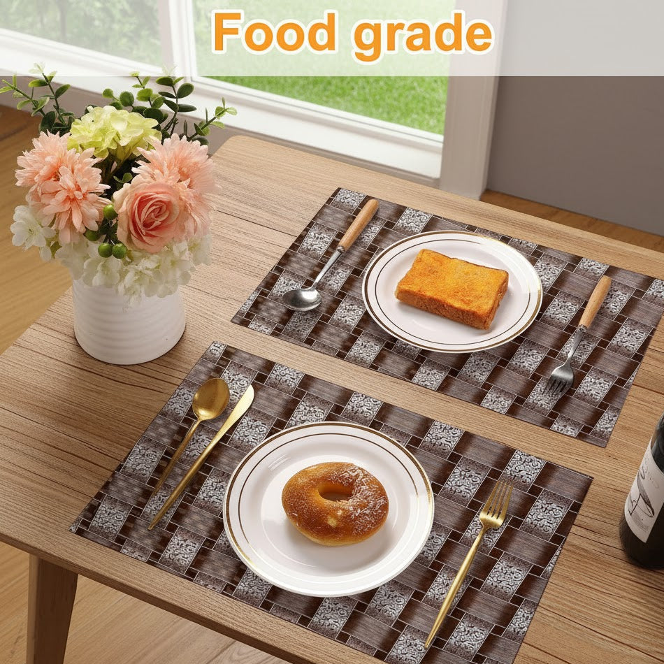 PVC Shelf Roll for Kitchen Cabinets, Drawers & Refrigerator – Waterproof, Anti-Slip, Easy to Clean Liner Sheet – Multi-Purpose Decorative Shelf Mat (5 mtr)